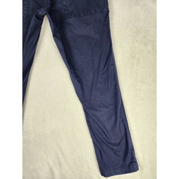 Levi Strauss Mens Pants 29x32 Blue Chino Skinny Flap Pockets Flat Front - Picture 9 of 16